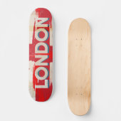 Skateboard Poster de l'Union vintage de Londres (Recto)