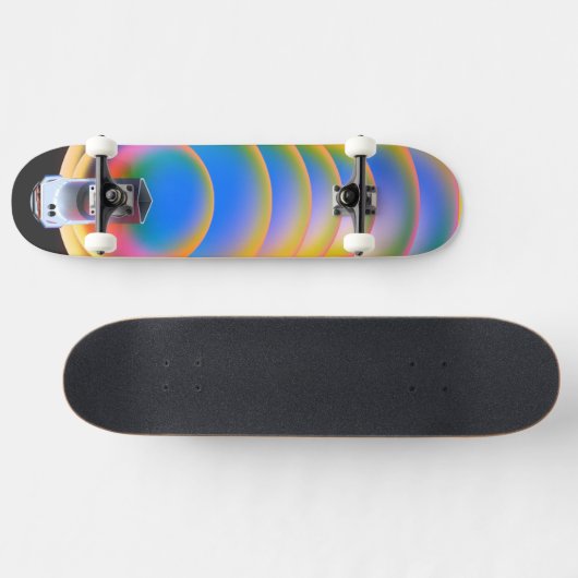 Skateboard Poster du télescope Spitzer. (Horz)