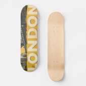Skateboard Poster vintage Londres (Recto)
