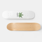 Skateboard Potleaf, légalisent (Horz)