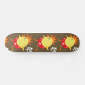Skateboard Poulet de roche de Punk (Horz)