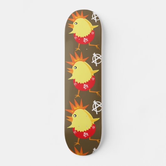 Skateboard Poulet de roche de Punk (Recto)
