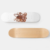 Skateboard Poulpe repéré par blanc atlantique de Macropus de (Horz)
