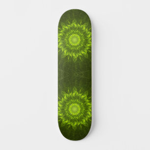 Skateboard Pouls Verdoyant – L'Épanouissement de l'Énergie