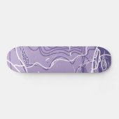 Skateboard Pourpre (Horz)