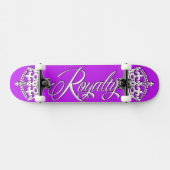Skateboard Pourpre de plate-forme de planche à roulettes de p (Horz)