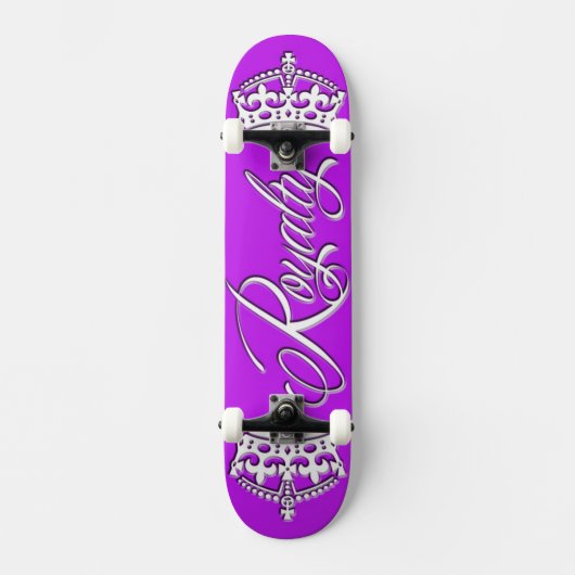 Skateboard Pourpre de plate-forme de planche à roulettes de p (Recto)