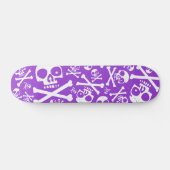 Skateboard Pourpre de SkullDuggery (Horz)