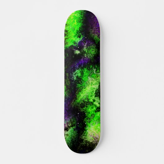 Skateboard Pourpre verdoyant (Devant)
