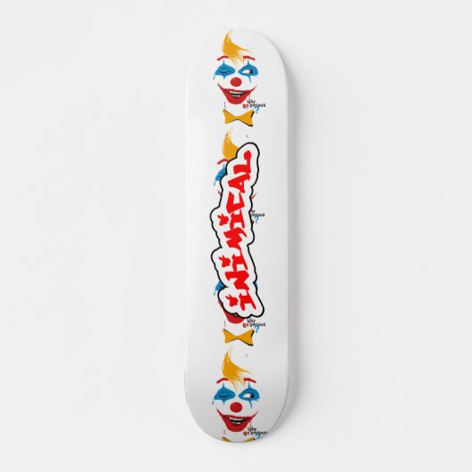 Skateboard Pourquoi un clown aussi sérieux (Devant)