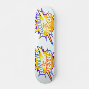 Skateboard Poussé par Jésus