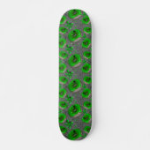 Skateboard Poussins de zombie vert (Devant)