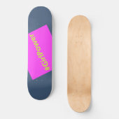 SKATEBOARD POUVOIR DE FILLE HASHTAG (Recto)