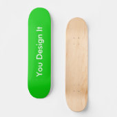 Skateboard Power Green (Recto)