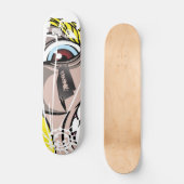 Skateboard Prank City a les yeux Skate board (Recto)