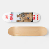Skateboard prenez garde du chien (Horz)
