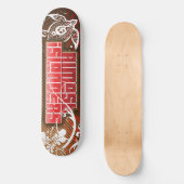 Skateboard Presque planche à roulettes 1 d'insulaires (Recto)