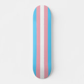Skateboard Pride de trans (pont) (Devant)