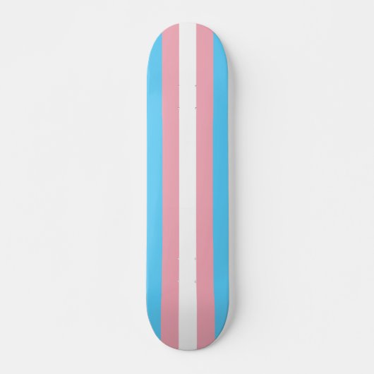 Skateboard Pride de trans (pont) (Devant)