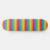 Skateboard Pride Ride : Drapeau Arc-en-ciel Horizontal (Horz)
