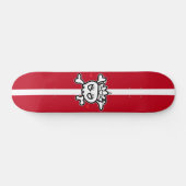 Skateboard Princess Skull (Horz)