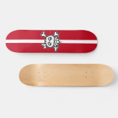 Skateboard Princess Skull (Horz)