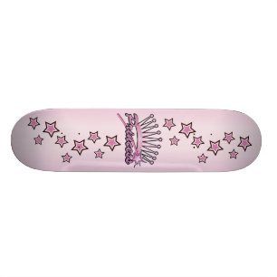 Skateboard Princesse Crown