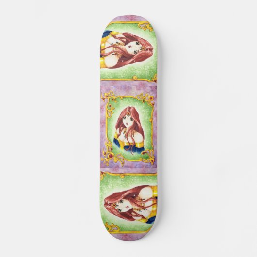 Skateboard Princesse d'Anime (Recto)