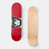 Skateboard Princesse sur Royal Red (Recto)