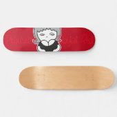 Skateboard Princesse sur Royal Red 2 (Horz)