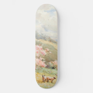Skateboard Printemps vintage par Joseph Rubens Powell