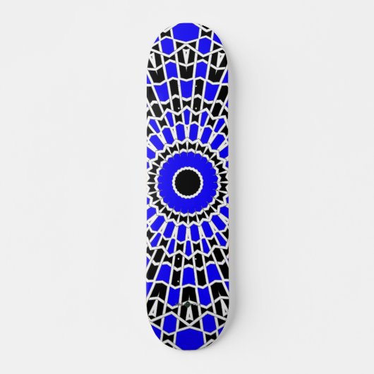Skateboard Prism Mandala ( Bleu ) (Devant)