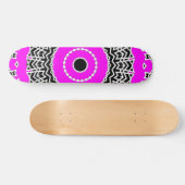 Skateboard Prism Mandala ( Rose ) (Horz)