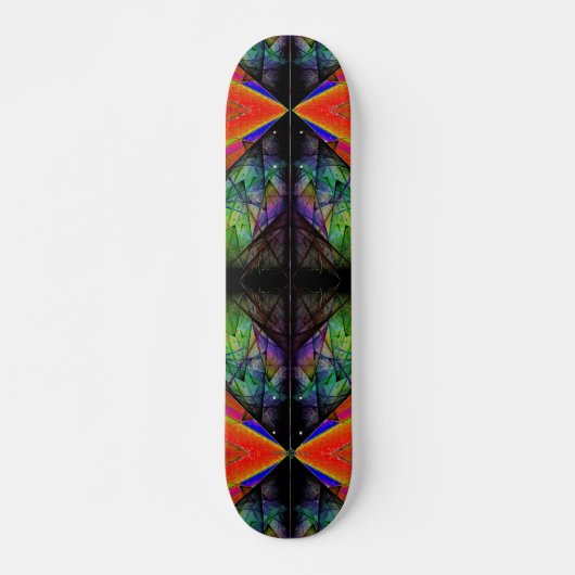 Skateboard Prisme de triangle inversé 2 (Devant)