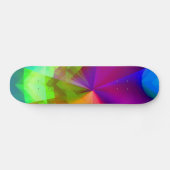 Skateboard Prismes galactiques (Horz)