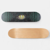 Skateboard Pro panneau #2 d'alligator vert classique (Horz)