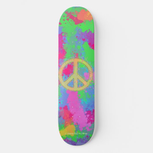 SKATEBOARD PRO PEACE SHREDDER - LIBERTY DOG PRO (Recto)