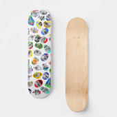 Skateboard Produce Barcode Stickers (Recto)