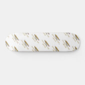 Skateboard Professeur D'Or cool Du Mois Professeur Appréciati (Horz)