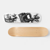 Skateboard Profil de roi de crâne (Horz)