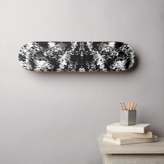 Skateboard Profondeurs ombragées (Art mural (Horz))