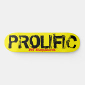 SKATEBOARD PROLIFIC/JMT SKATEBOARDS (Horz)