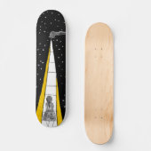 Skateboard Promenade nocturne d'hiver (Recto)