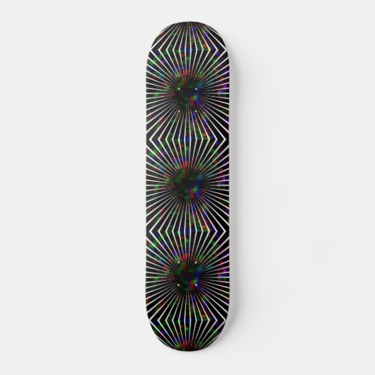 Skateboard Psychedelic Burst Skateboard-Design 1 (Recto)