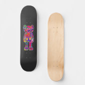 Skateboard Psychedelic Kaw (Recto)
