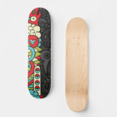 Skateboard Psychedelic Patterns (Recto)