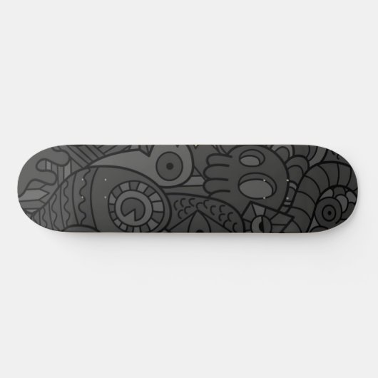 Skateboard Psychedelic Patterns (Horz)