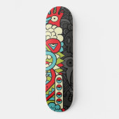 Skateboard Psychedelic Patterns (Recto)