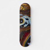 Skateboard - Psychedelic Street Art (Devant)
