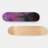 Skateboard Psychédélique rose chaude et noir du jardin Sunris (Horz)